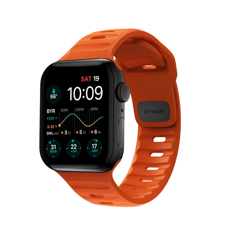 Ремінець NOMAD Sport Band для Apple Watch 41mm/42mm - Ultra Orange (NM01119685)
