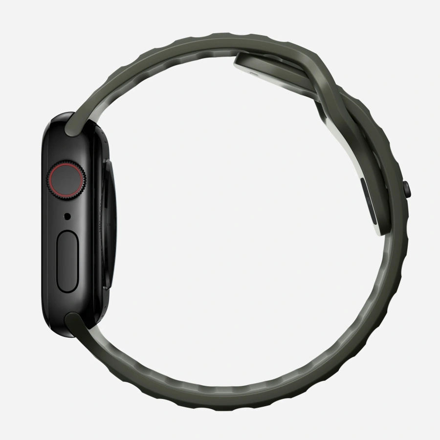 Ремінець NOMAD Sport Band для Apple Watch 42/44/45/46/49mm - Ash Green (NM01132585)
