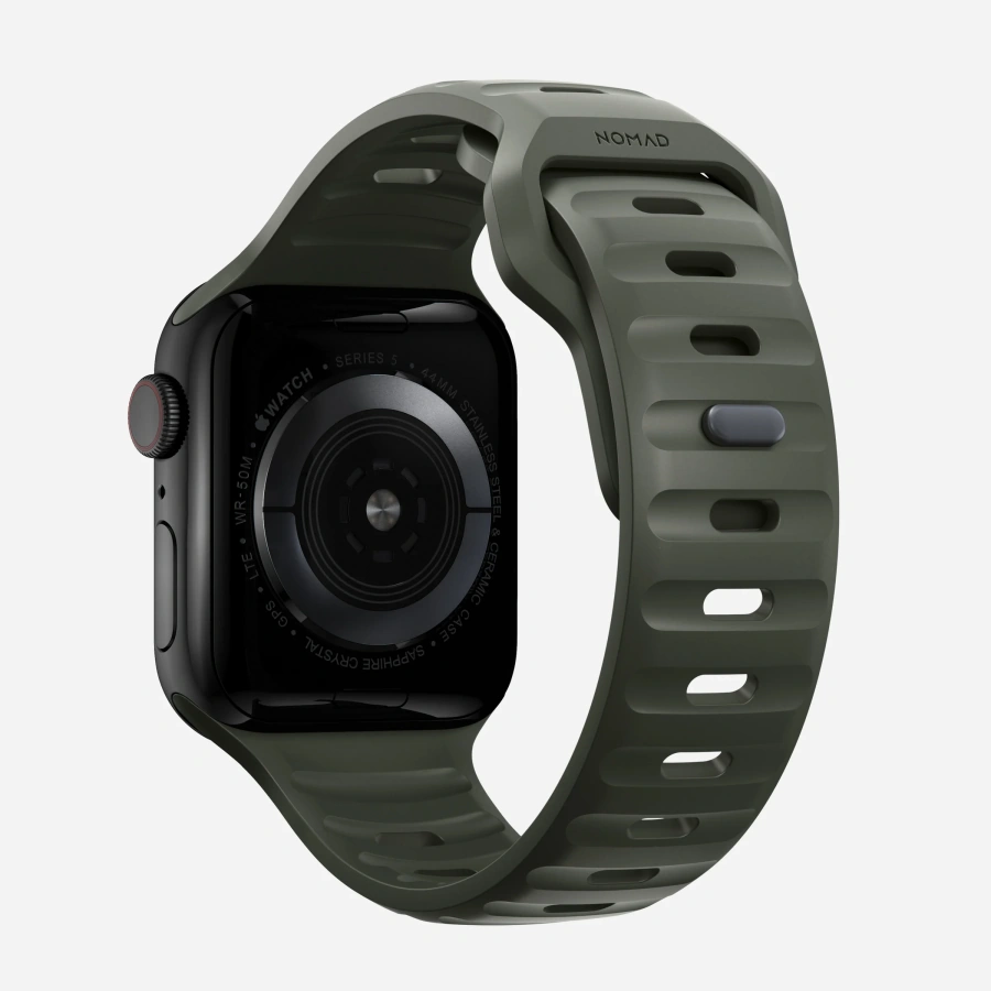 Ремінець NOMAD Sport Band для Apple Watch 42/44/45/46/49mm - Ash Green (NM01132585)