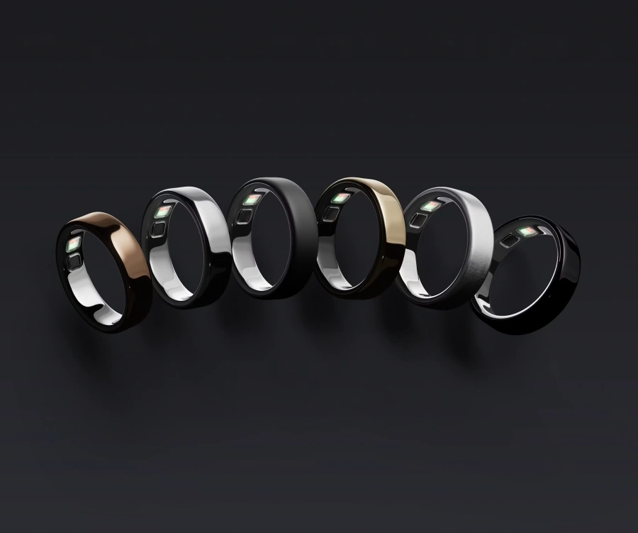 Розумне кільце Oura Ring 5 Brushed Silver - Size 7 (JZ90-61619-07)