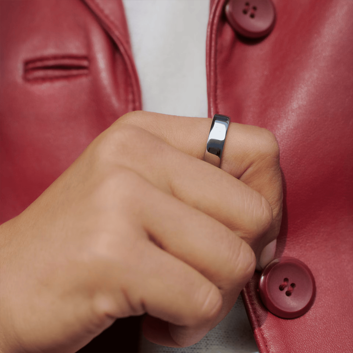 Розумне кільце Oura Ring 5 Silver - Size 6 (JZ90-61403-06)