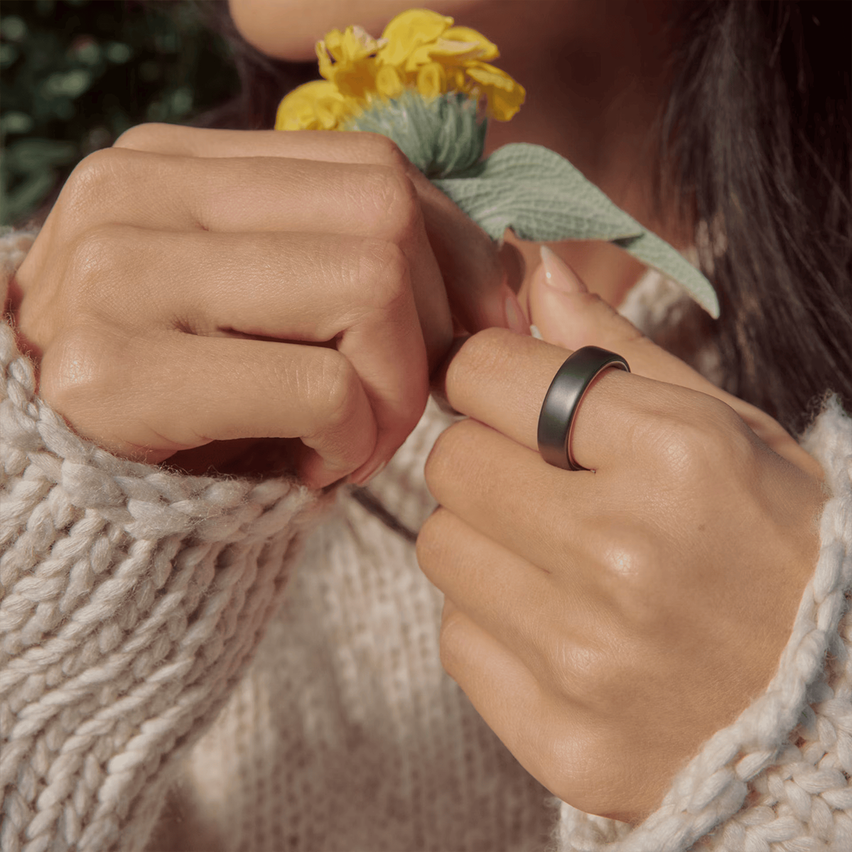 Розумне кільце Oura Ring 5 Stealth - Size 6 (JZ90-61620-06)