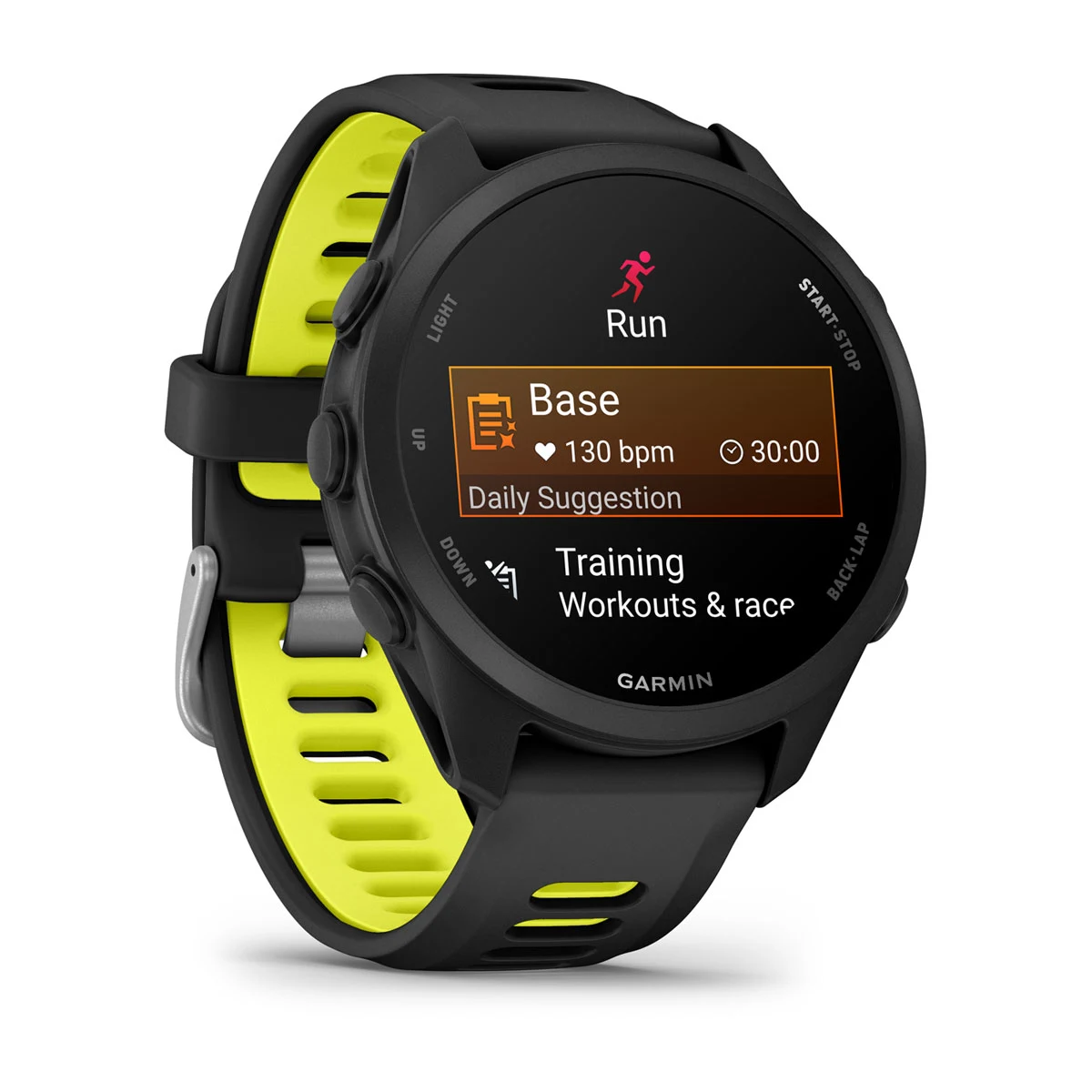 Смарт-часы Garmin Forerunner 170 Black with Black/Amp Yellow Band (010-03920-00)
