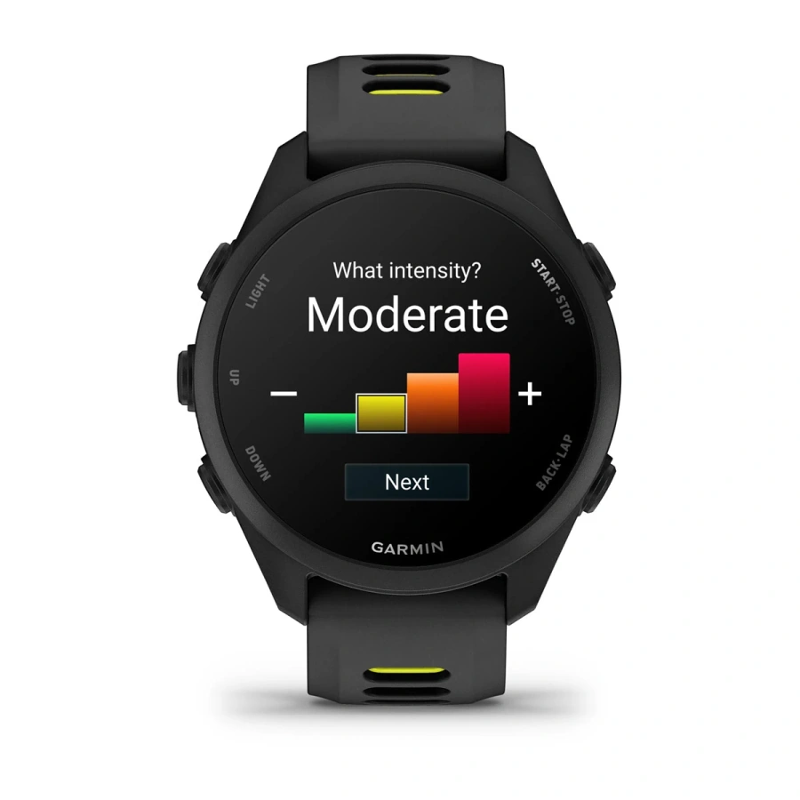 Смарт-часы Garmin Forerunner 170 Black with Black/Amp Yellow Band (010-03920-00)