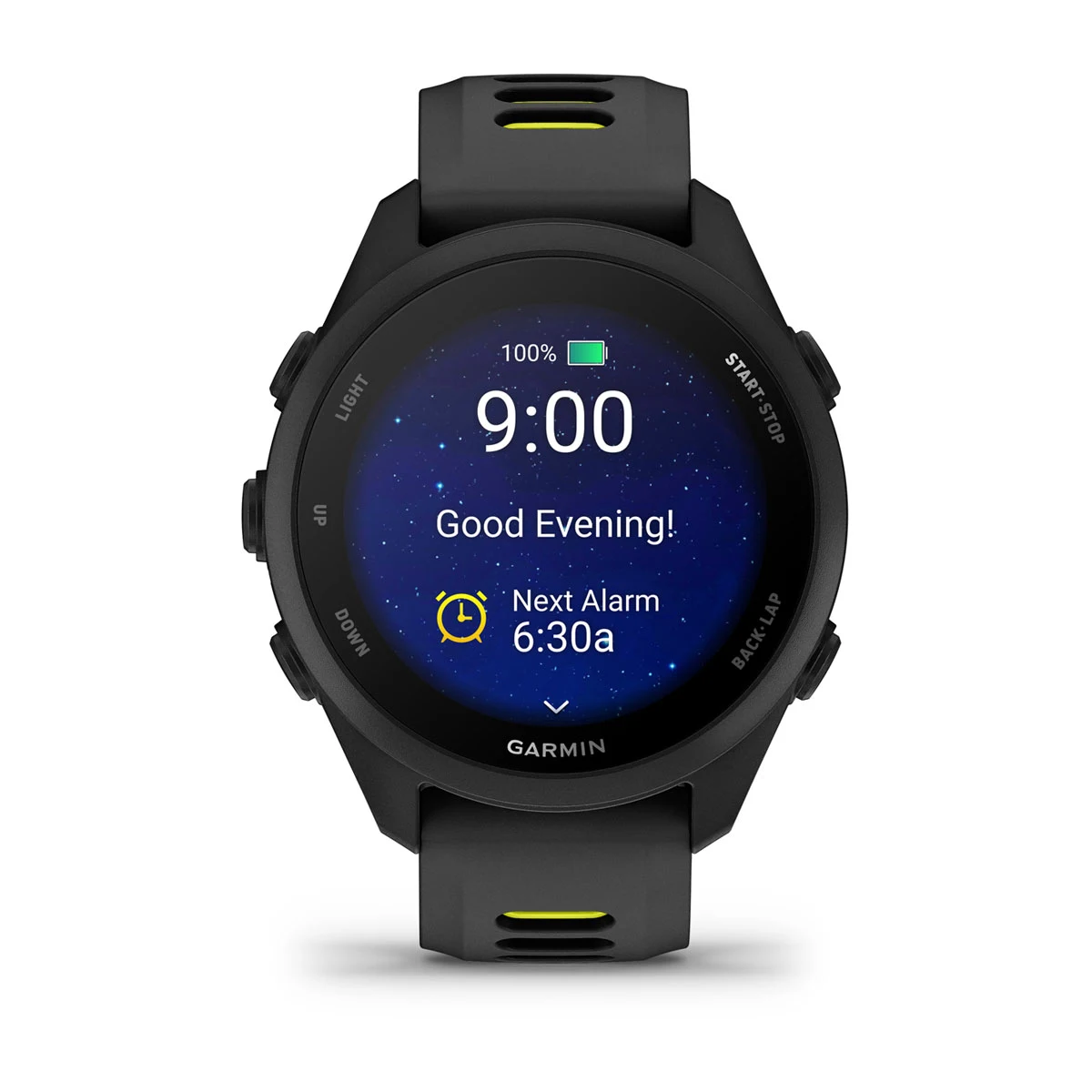 Смарт-часы Garmin Forerunner 170 Black with Black/Amp Yellow Band (010-03920-00)
