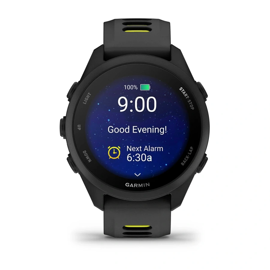 Смарт-часы Garmin Forerunner 170 Black with Black/Amp Yellow Band (010-03920-00)
