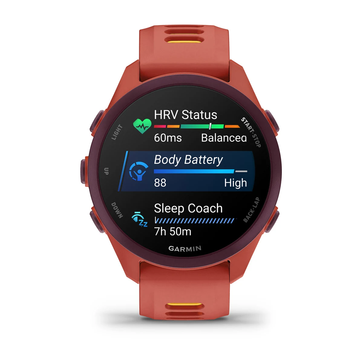 Смарт-часы Garmin Forerunner 170 Music Red Pink with Red Pink/Mango Band (010-03920-13)