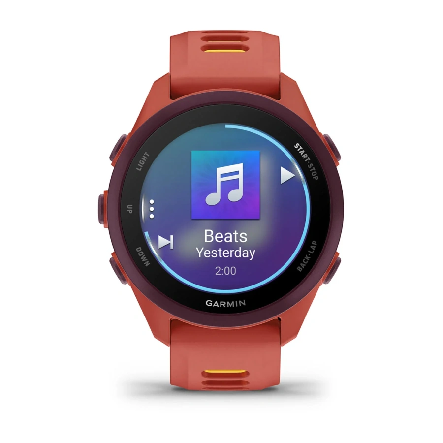 Смарт-часы Garmin Forerunner 170 Music Red Pink with Red Pink/Mango Band (010-03920-13)