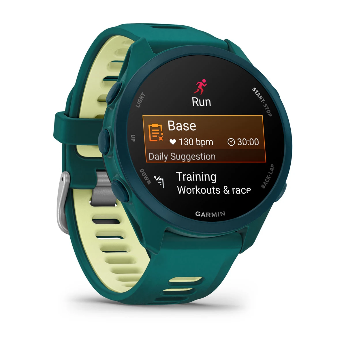 Смарт-часы Garmin Forerunner 170 Music Teal Green with Teal Green/Citron Band (010-03920-12)