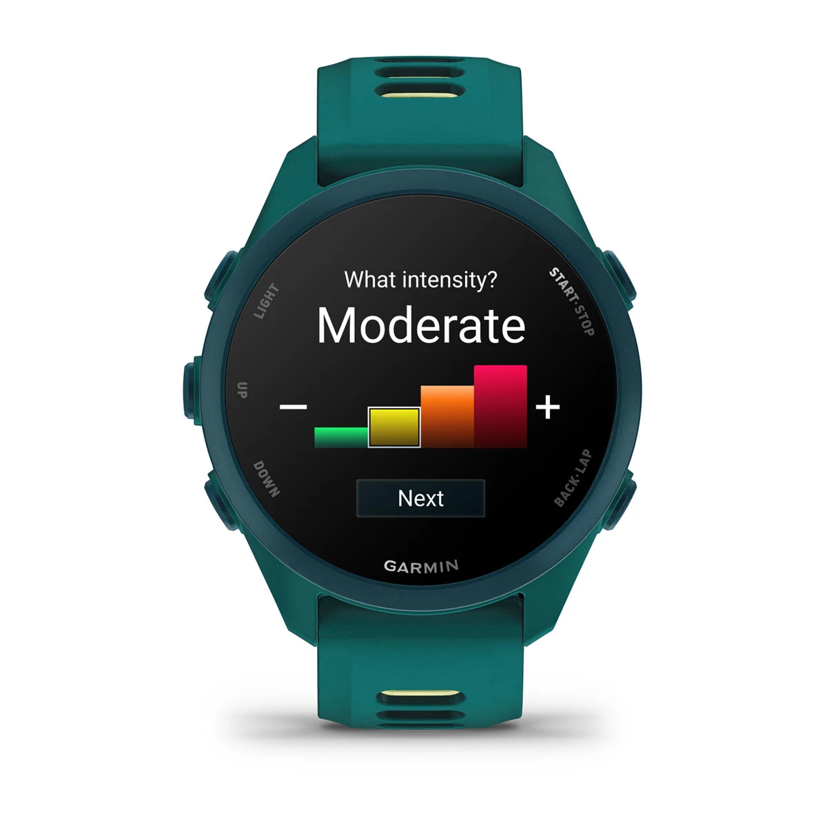 Смарт-часы Garmin Forerunner 170 Music Teal Green with Teal Green/Citron Band (010-03920-12)