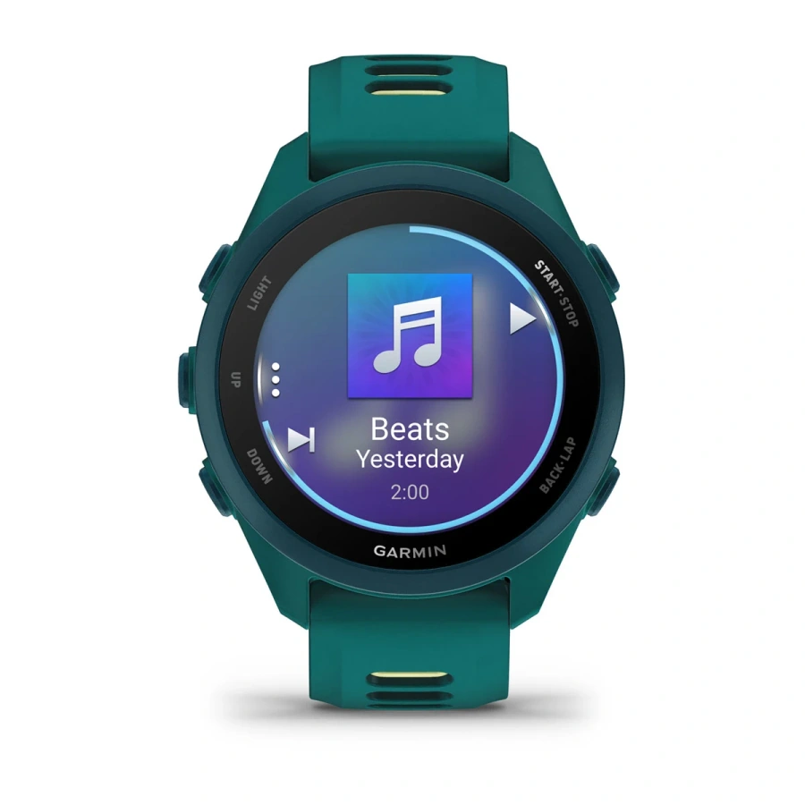 Смарт-часы Garmin Forerunner 170 Music Teal Green with Teal Green/Citron Band (010-03920-12)