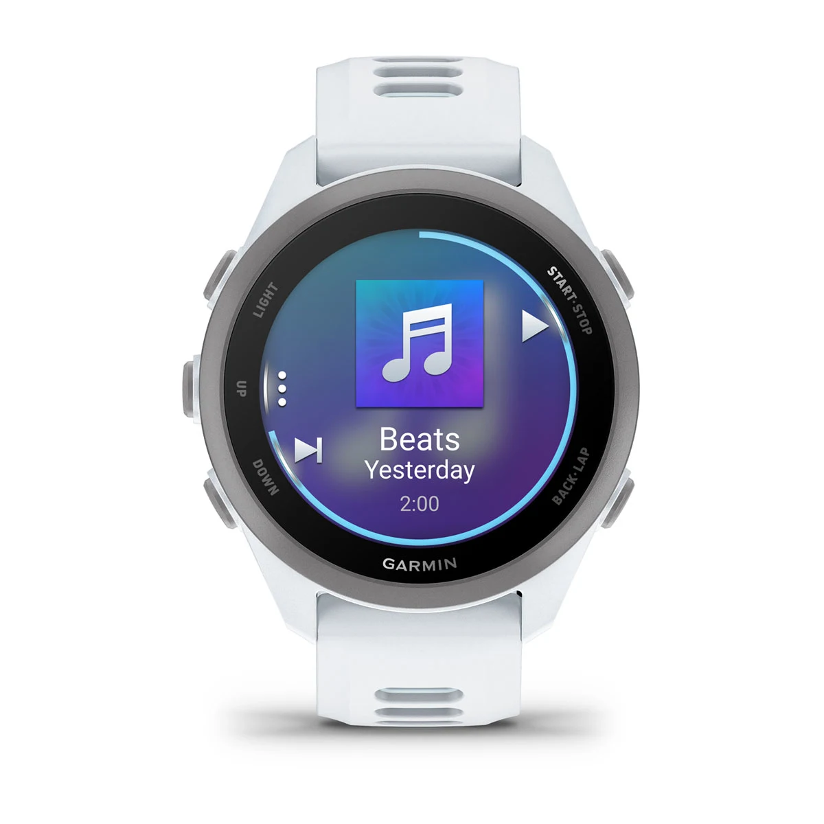 Смарт-часы Garmin Forerunner 170 Music Whitestone with Whitestone/Cloud Blue Band (010-03920-11)