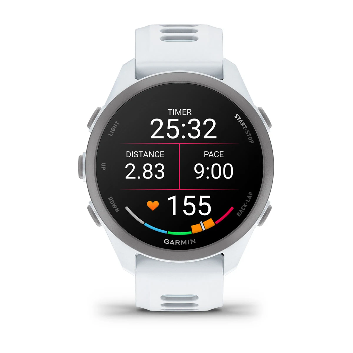 Смарт-часы Garmin Forerunner 170 Whitestone with Whitestone/Cloud Blue Band (010-03920-01)