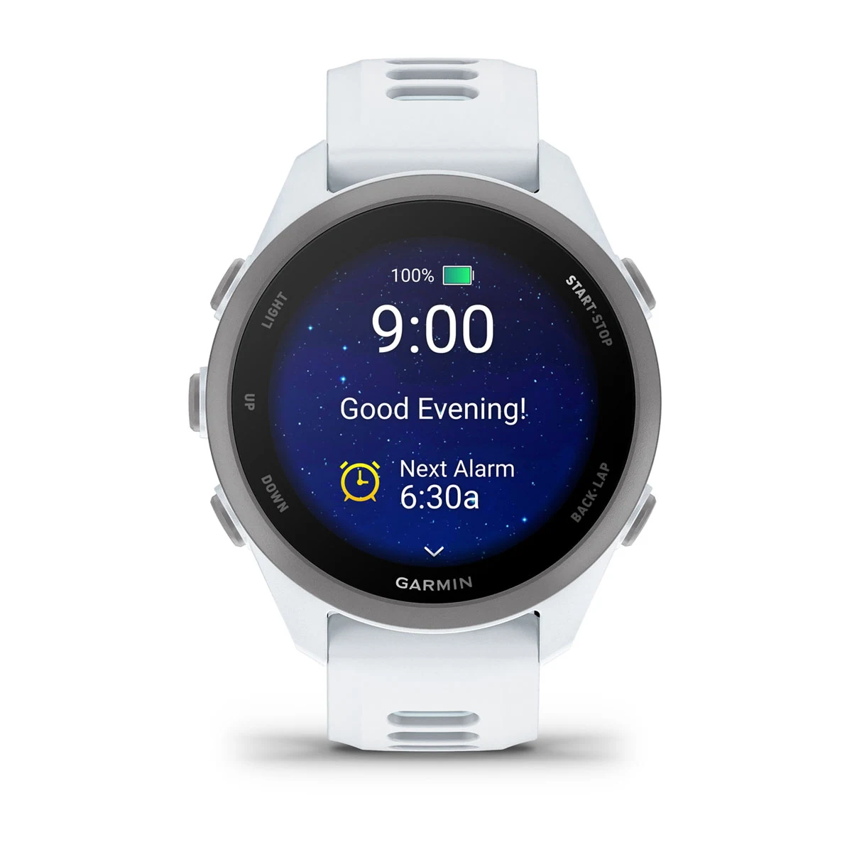 Смарт-часы Garmin Forerunner 170 Whitestone with Whitestone/Cloud Blue Band (010-03920-01)