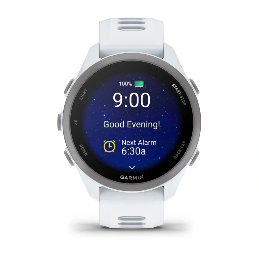Смарт-часы Garmin Forerunner 170 Whitestone with Whitestone/Cloud Blue Band (010-03920-01)