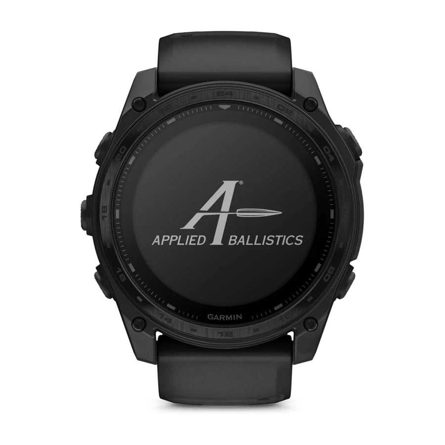Смарт-годинник Garmin tactix 8 51 mm Solar Elite Includes Applied Ballistics Elite Solver (010-03407-10)