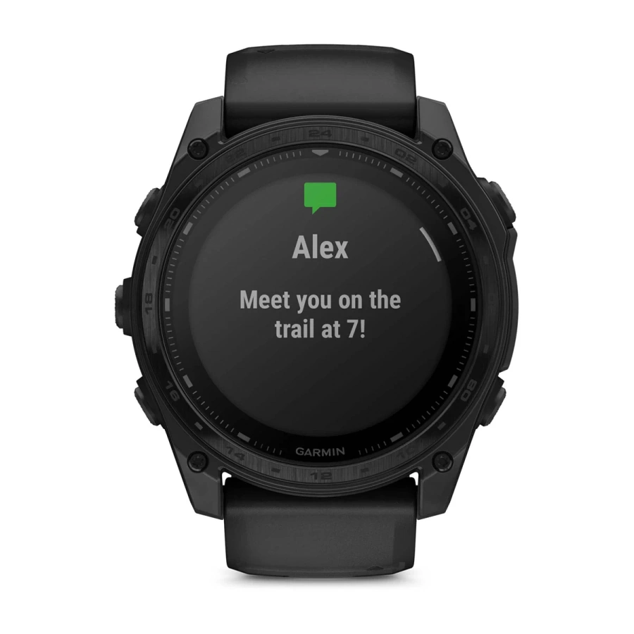 Смарт-годинник Garmin tactix 8 51 mm Solar Elite Includes Applied Ballistics Elite Solver (010-03407-10)