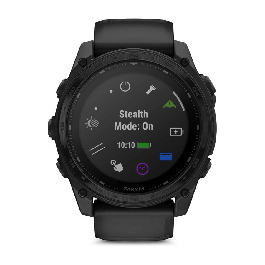Смарт-годинник Garmin tactix 8 51 mm Solar Elite Includes Applied Ballistics Elite Solver (010-03407-10)