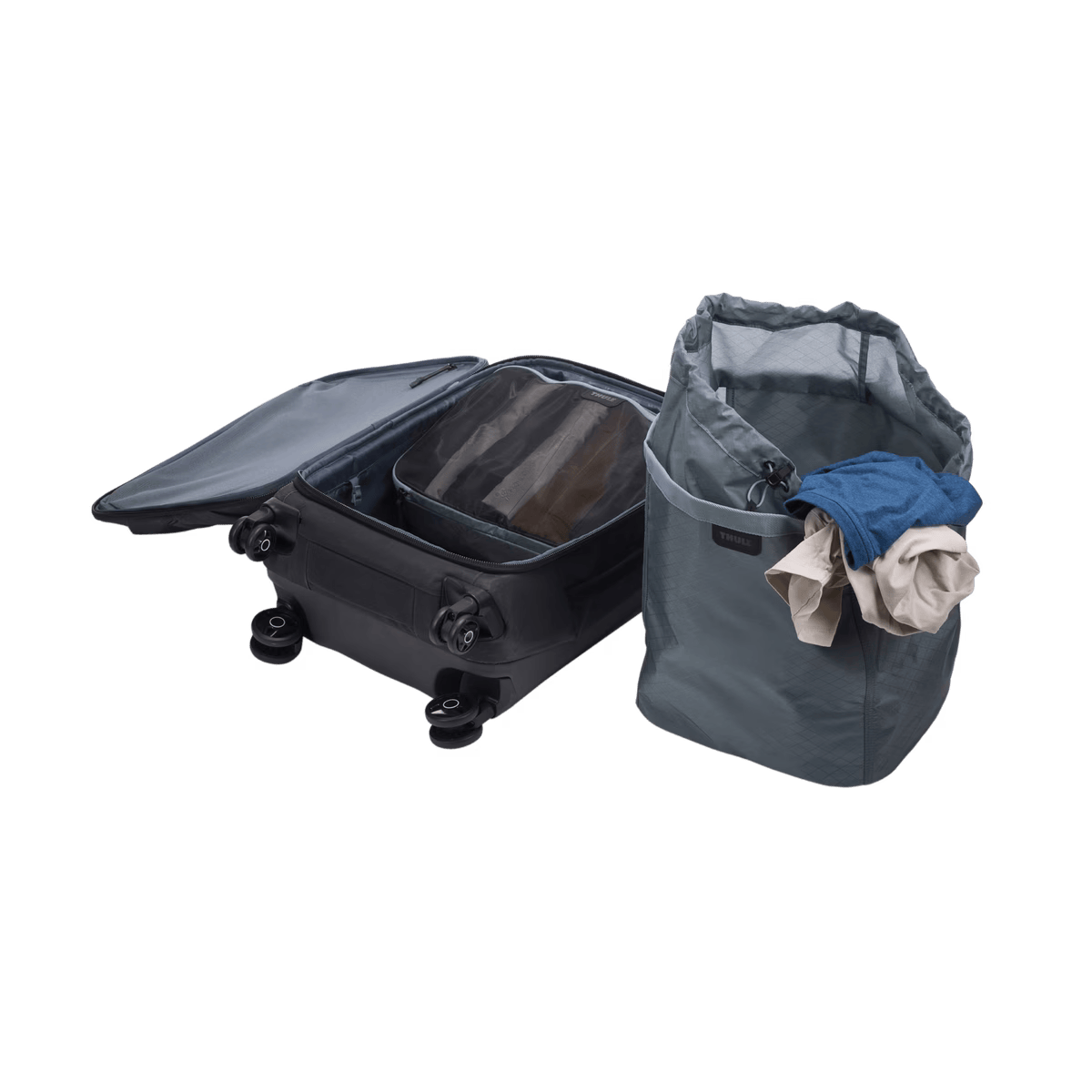 Сумка для грязной одежды Thule Packable Laundry Bag - Pond Gray (3205582)