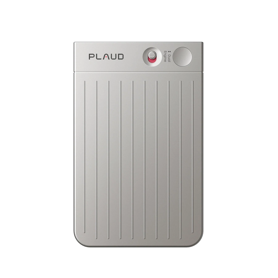 Цифровий диктофон PLAUD Note with Free Magnetic Case - Silver (NB-100-SI)