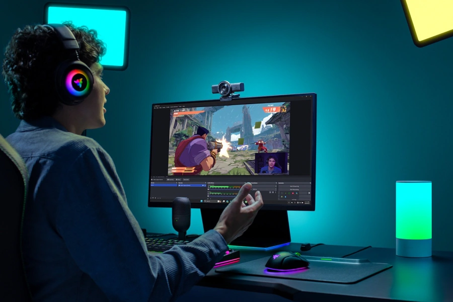 Веб-камера Razer Kiyo V2 X - Black (RZ19-05380100-R3M1)