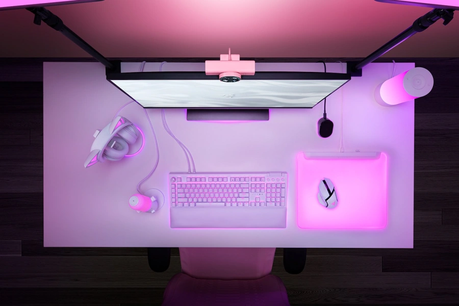 Веб-камера Razer Kiyo V2 X - Quartz (RZ19-05380200-R3M1)
