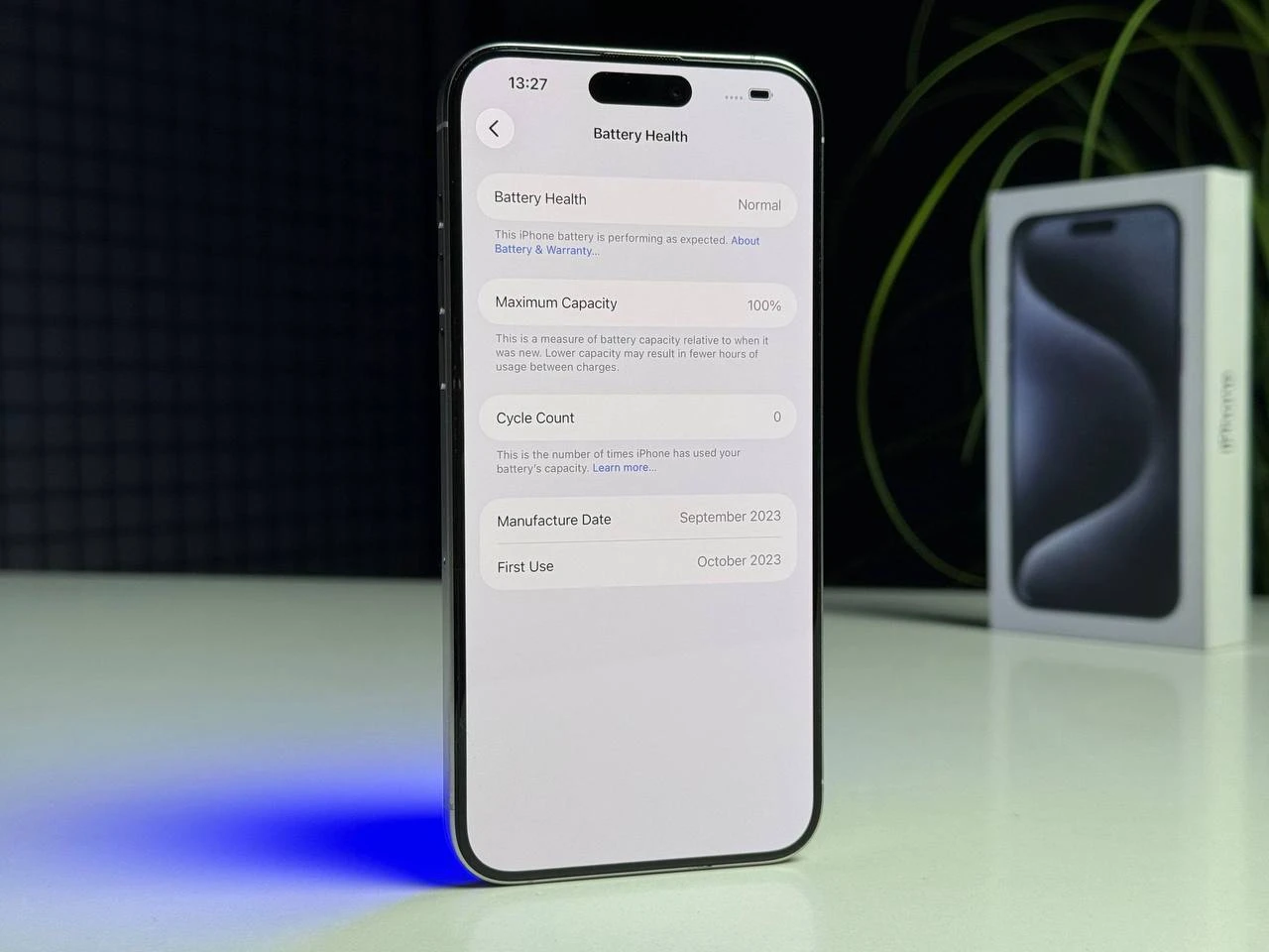 ВЖИВАНИЙ Б/У Apple iPhone 15 Pro Max 512GB White Titanium (MU7D3) - Стан: гарний | Акумулятор: 100% | Комплектація: iPhone, кабель | Гарантія: 3 міс.
