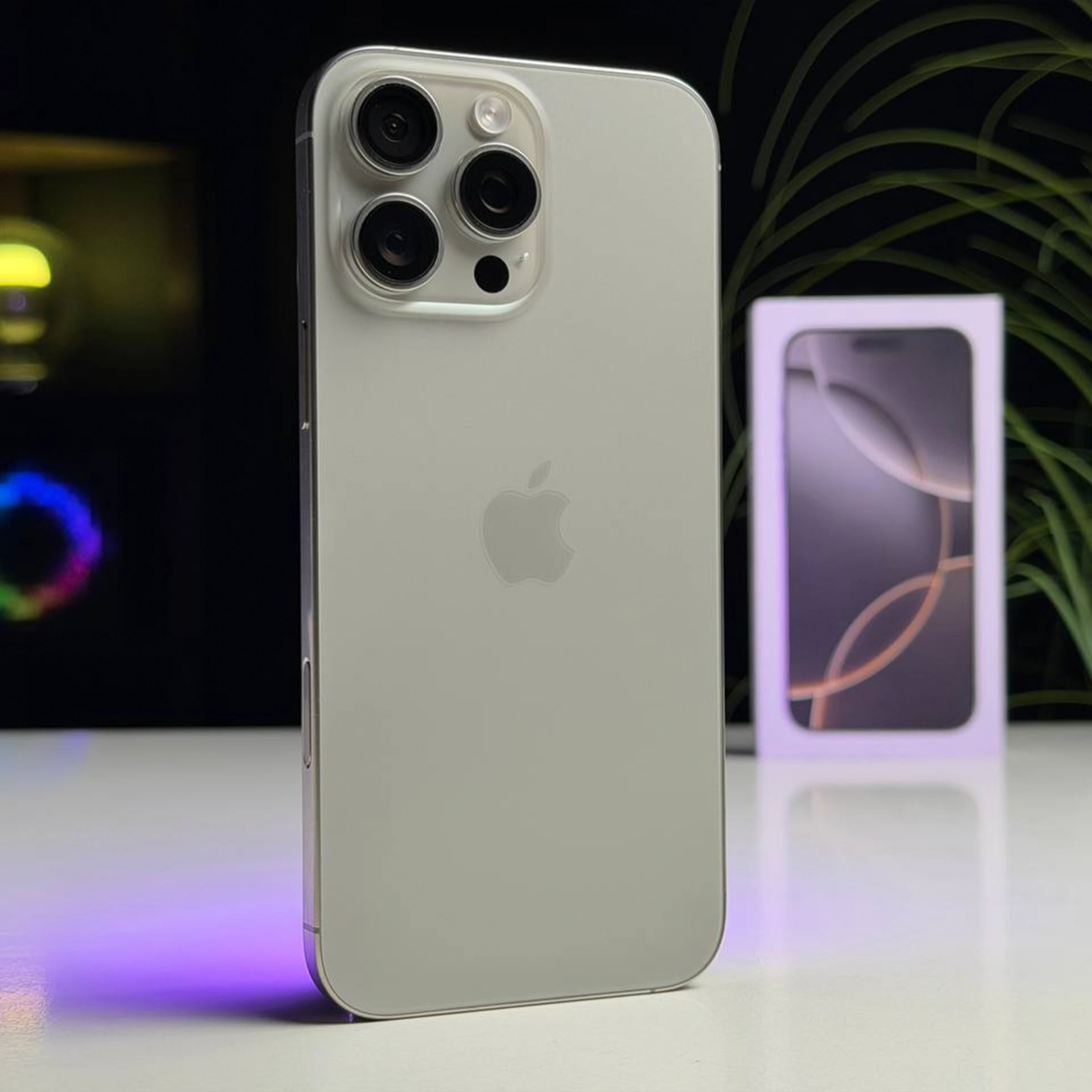 ВЖИВАНИЙ Б/У Apple iPhone 16 Pro Max 512GB Natural Titanium (MYX33) - Стан: ідеальний | Акумулятор: 99% | Комплектація: повний | Гарантія: 6 міс.