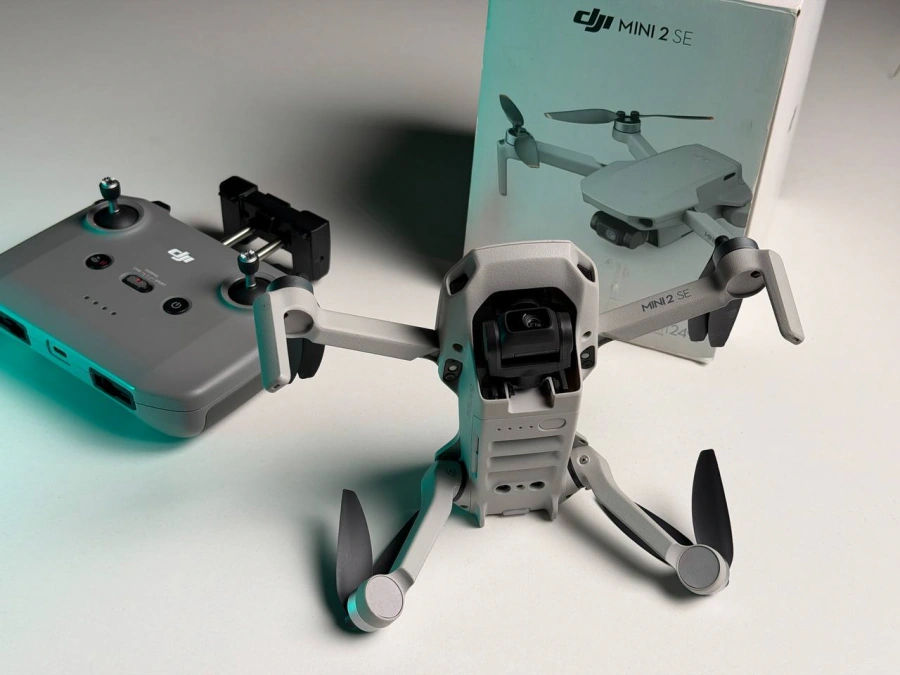 ВЖИВАНИЙ Б/У Квадрокоптер DJI Mini 2 SE (CP.MA.00000573.01) - Стан: гарний | Акумулятор: 100% | Комплектація: повний | Гарантія: 3 міс.
