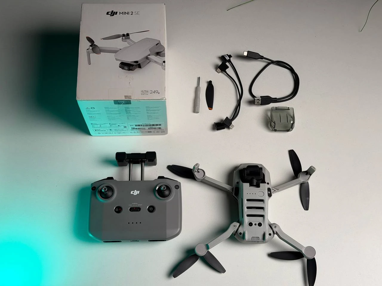 ВЖИВАНИЙ Б/У Квадрокоптер DJI Mini 2 SE (CP.MA.00000573.01) - Стан: гарний | Акумулятор: 100% | Комплектація: повний | Гарантія: 3 міс.