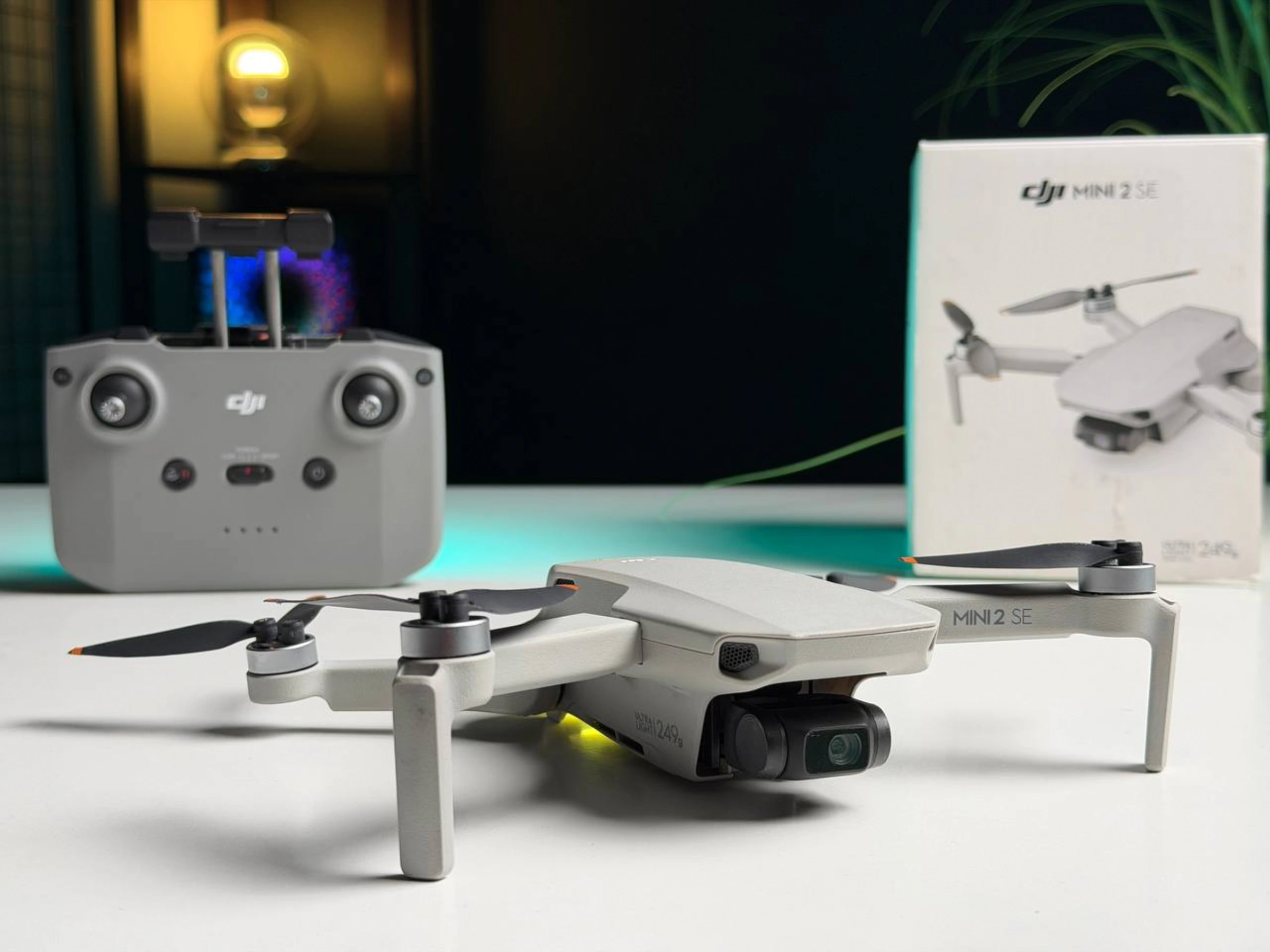 ВЖИВАНИЙ Б/У Квадрокоптер DJI Mini 2 SE (CP.MA.00000573.01) - Стан: гарний | Акумулятор: 100% | Комплектація: повний | Гарантія: 3 міс.