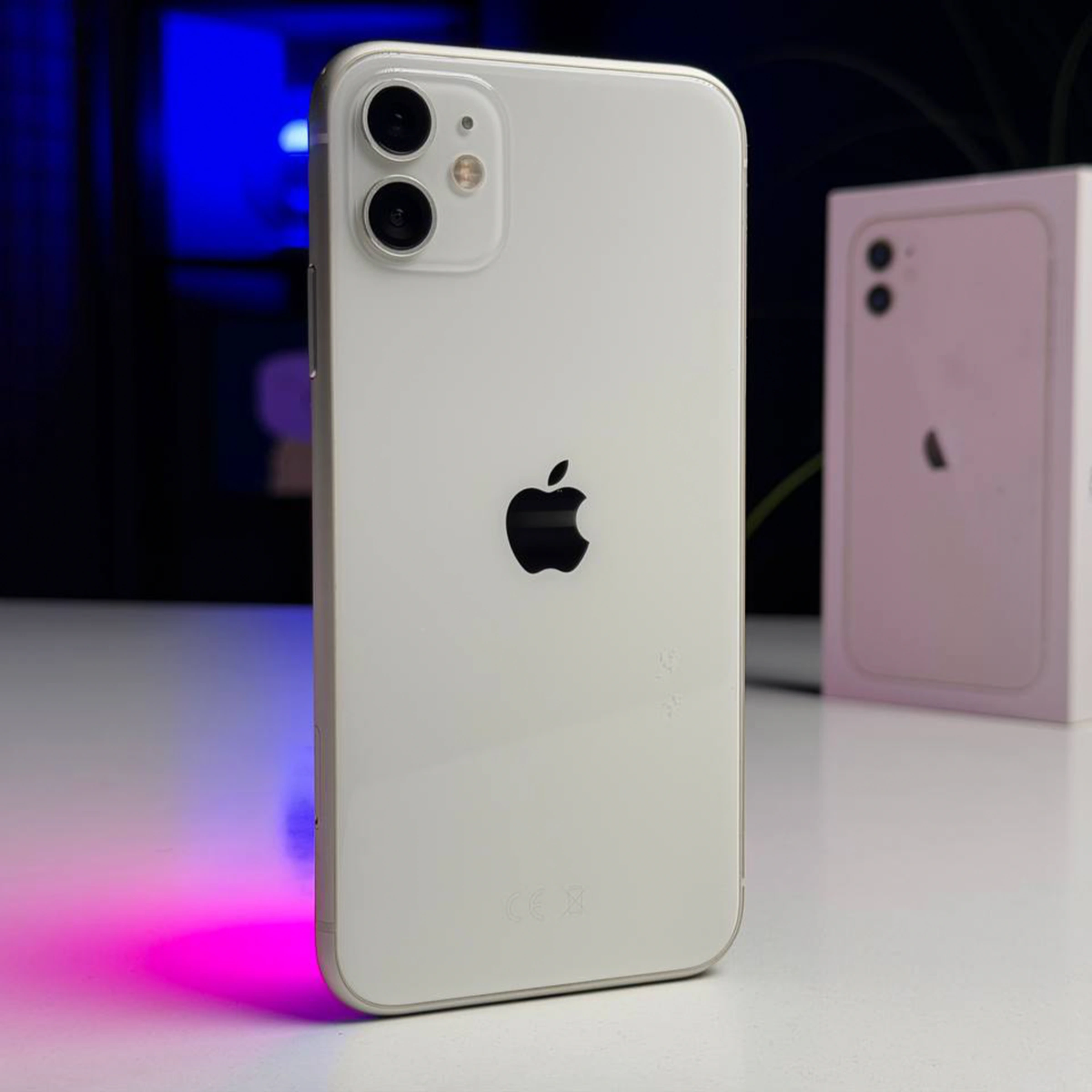 ВЖИВАНИЙ Б/У Apple iPhone 11 128GB White (MWLF2) - Стан: гарний | Акумулятор: 100% | Комплектація: повний | Гарантія: 3 міс. ВЖИВАНИЙ Б/У Apple iPhone 11 128GB White (MWLF2) - Стан: гарний | Акумулятор: 100% | Комплектація: повний | Гарантія: 3 міс.