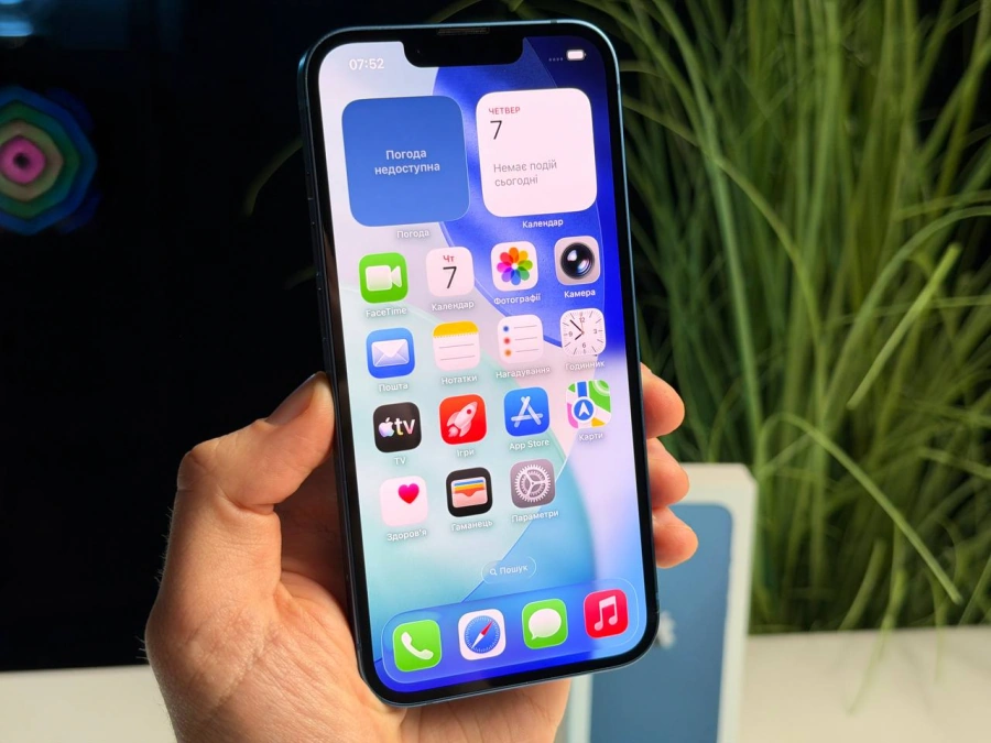 ВЖИВАНИЙ Б/У Apple iPhone 13 512GB Blue (MLN83, MLQG3) - Состояние: хороший | Аккумулятор: 100% | Комплектация: полный | Гарантия: 3 мес.