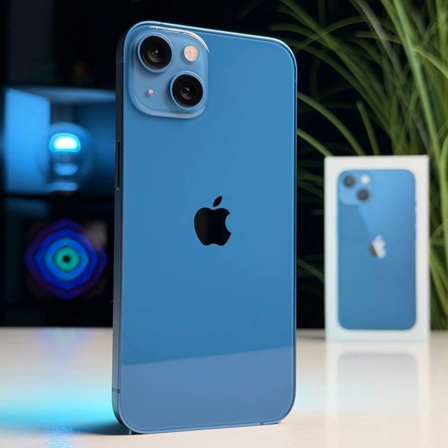 ВЖИВАНИЙ Б/У Apple iPhone 13 512GB Blue (MLN83, MLQG3) - Состояние: хороший | Аккумулятор: 100% | Комплектация: полный | Гарантия: 3 мес.