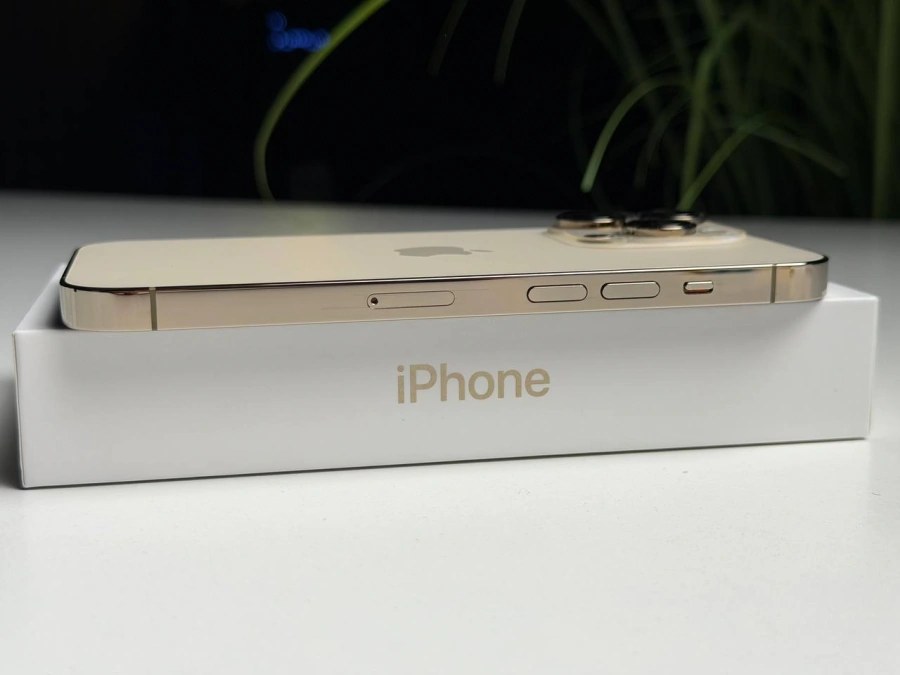 ВЖИВАНИЙ Б/У Apple iPhone 14 Pro 128GB Gold (MQ083) - Стан: ідеальний | Акумулятор: 100% | Комплектація: повний | Гарантія: 3 міс.
