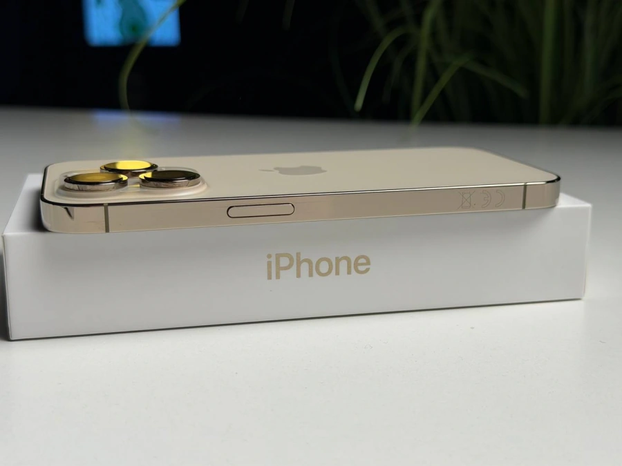 ВЖИВАНИЙ Б/У Apple iPhone 14 Pro 128GB Gold (MQ083) - Стан: ідеальний | Акумулятор: 100% | Комплектація: повний | Гарантія: 3 міс.