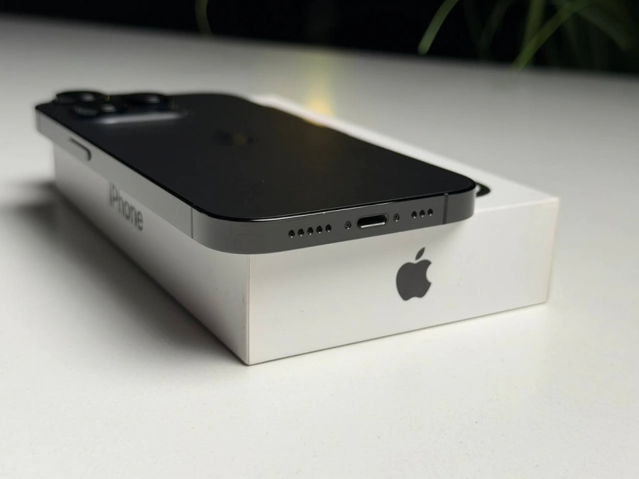 ВЖИВАНИЙ Б/У Apple iPhone 14 Pro 256GB Space Black (MQ0T3) - Стан: гарний | Акумулятор: 100% | Комплектація: повний | Гарантія: 3 міс.