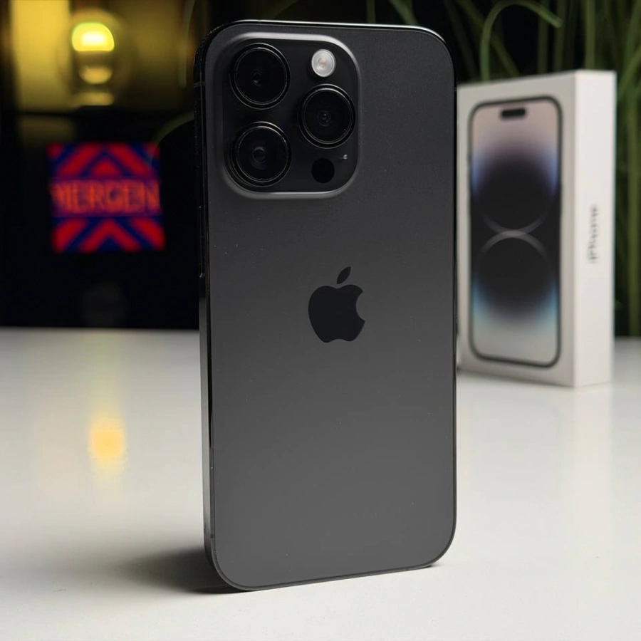 ВЖИВАНИЙ Б/У Apple iPhone 14 Pro 256GB Space Black (MQ0T3) - Стан: гарний | Акумулятор: 100% | Комплектація: повний | Гарантія: 3 міс.