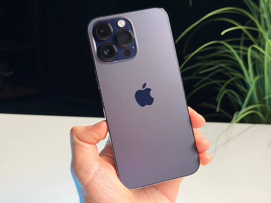 ВЖИВАНИЙ Б/У Apple iPhone 14 Pro Max 128GB Deep Purple eSim (MQ8R3) - Стан: гарний | Акумулятор: 100% | Комплектація: iPhone, кабель | Гарантія: 3 міс.