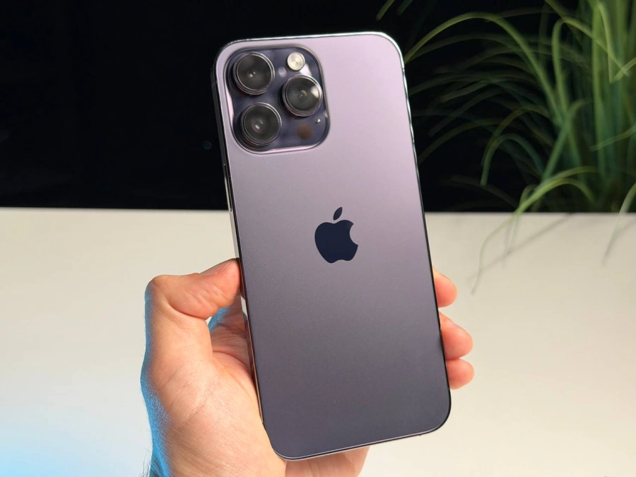 ВЖИВАНИЙ Б/У Apple iPhone 14 Pro Max 256GB Deep Purple (MQ9X3) - Стан: гарний | Акумулятор: 100% | Комплектація: iPhone, кабель | Гарантія: 3 міс.