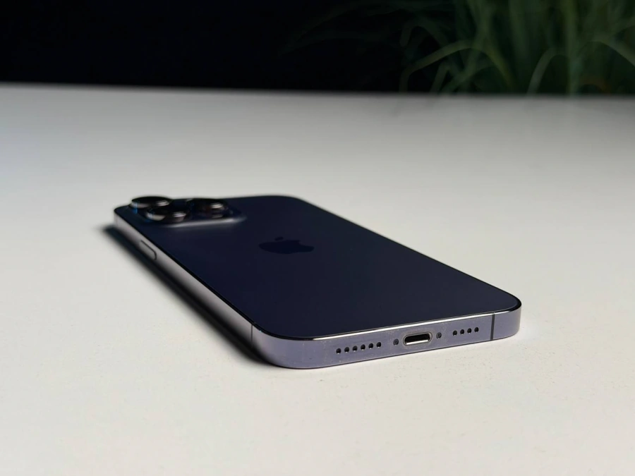 ВЖИВАНИЙ Б/У Apple iPhone 14 Pro Max 256GB Deep Purple (MQ9X3) - Стан: гарний | Акумулятор: 100% | Комплектація: iPhone, кабель | Гарантія: 3 міс.