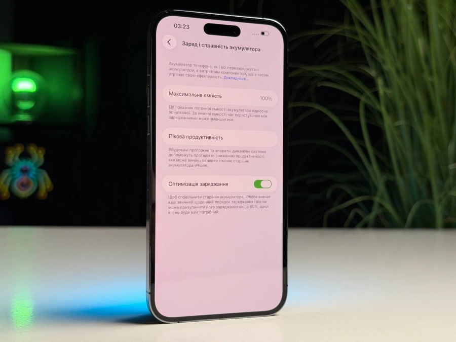 ВЖИВАНИЙ Б/У Apple iPhone 14 Pro Max 256GB Deep Purple (MQ9X3) - Стан: гарний | Акумулятор: 100% | Комплектація: iPhone, кабель | Гарантія: 3 міс.