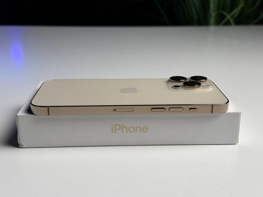 ВЖИВАНИЙ Б/У Apple iPhone 14 Pro Max 256GB Gold (MQ9W3) - Стан: ідеальний | Акумулятор: 100% | Комплектація: повний | Гарантія: 3 міс.