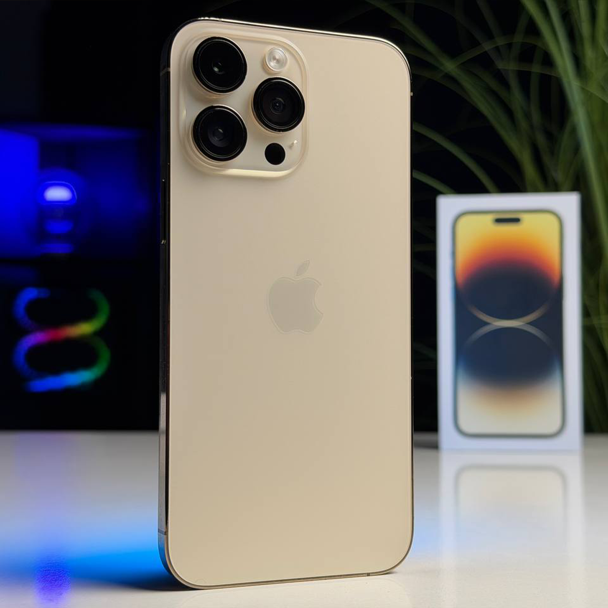 ВЖИВАНИЙ Б/У Apple iPhone 14 Pro Max 256GB Gold (MQ9W3) - Стан: ідеальний | Акумулятор: 100% | Комплектація: повний | Гарантія: 3 міс.