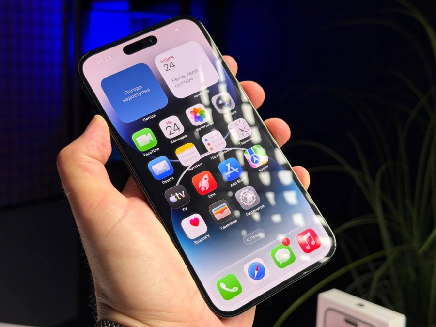 ВЖИВАНИЙ Б/У Apple iPhone 14 Pro Max 512GB Space Black (MQAF3) - Стан: гарний | Акумулятор: 100% | Комплектація: повний | Гарантія: 3 міс.