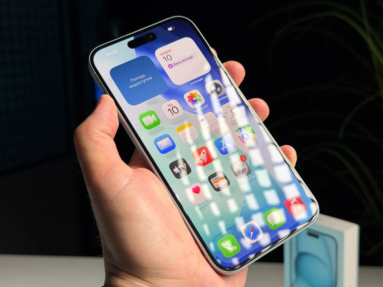ВЖИВАНИЙ Б/У Apple iPhone 15 Plus 128GB Blue eSim (MTXV3) - Стан: гарний | Акумулятор: 89% | Комплектація: повний | Гарантія: 3 міс.