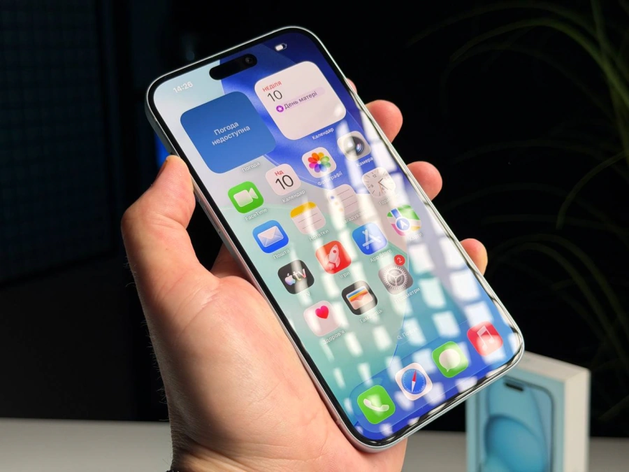 ВЖИВАНИЙ Б/У Apple iPhone 15 Plus 128GB Blue eSim (MTXV3) - Стан: гарний | Акумулятор: 89% | Комплектація: повний | Гарантія: 3 міс.