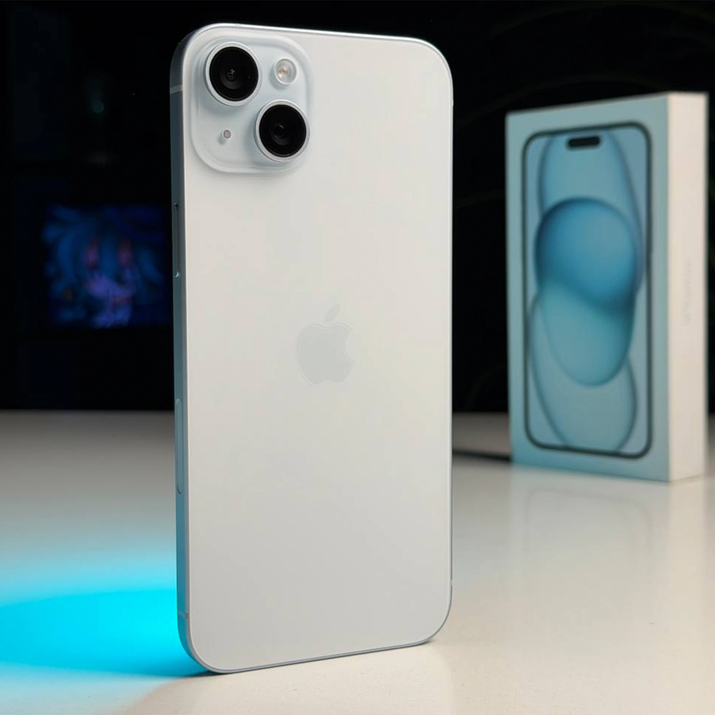 ВЖИВАНИЙ Б/У Apple iPhone 15 Plus 128GB Blue eSim (MTXV3) - Стан: гарний | Акумулятор: 89% | Комплектація: повний | Гарантія: 3 міс.