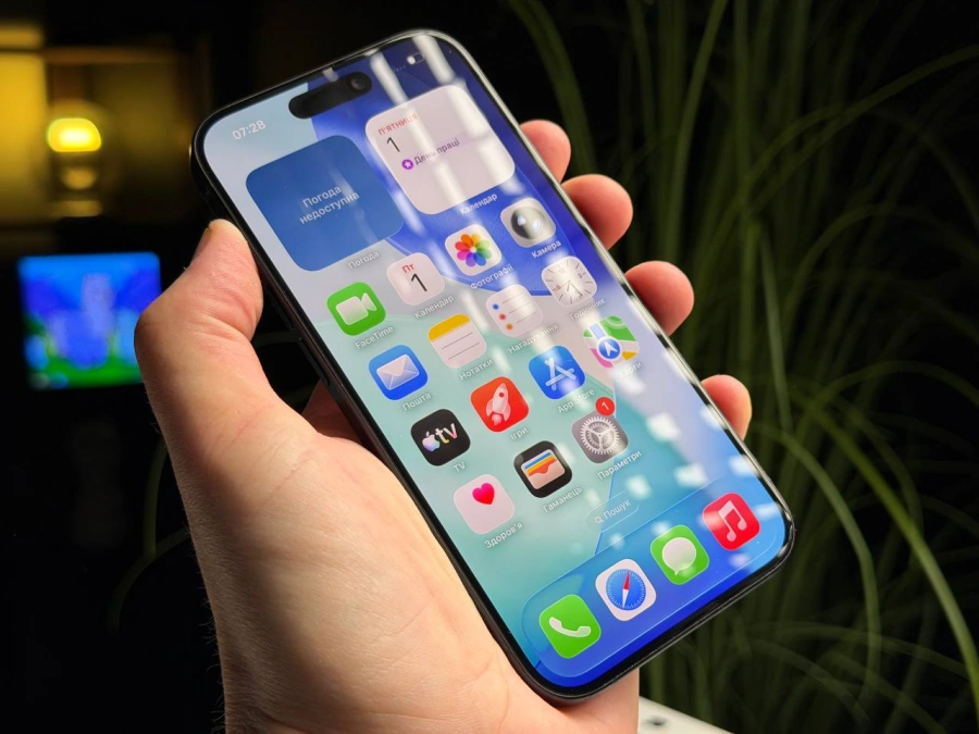 ВЖИВАНИЙ Б/У Apple iPhone 15 Pro 128GB Blue Titanium (MTV03) - Стан: гарний | Акумулятор: 100% | Комплектація: повний | Гарантія: 3 міс.