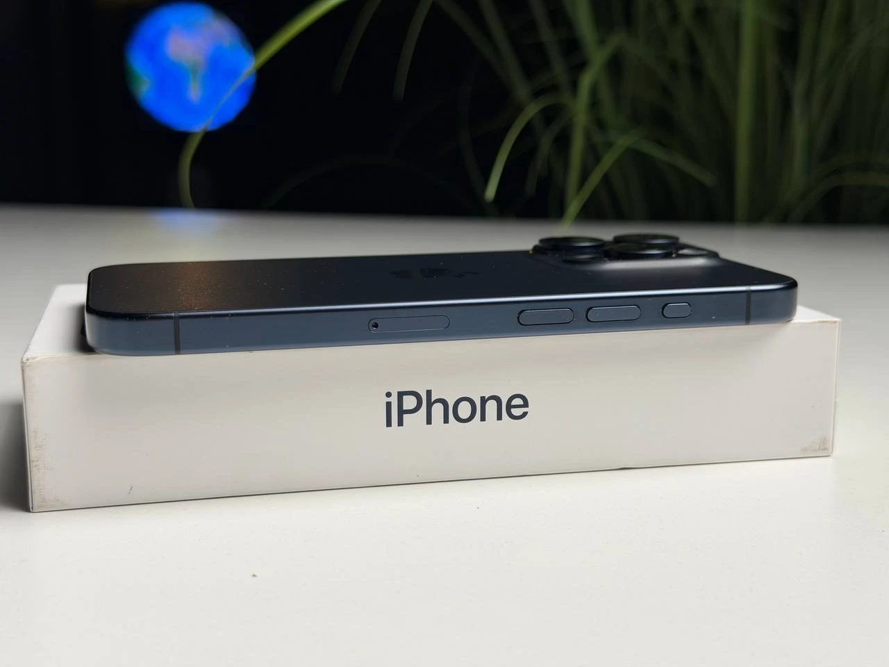 ВЖИВАНИЙ Б/У Apple iPhone 15 Pro 128GB Blue Titanium (MTV03) - Стан: гарний | Акумулятор: 100% | Комплектація: повний | Гарантія: 3 міс.